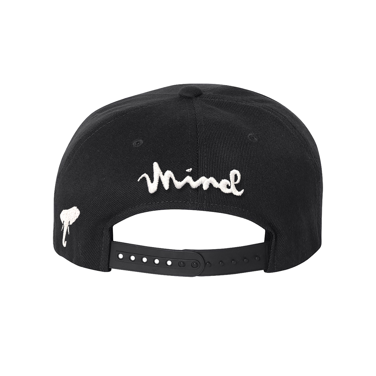 "M" Mind Snapback (White)